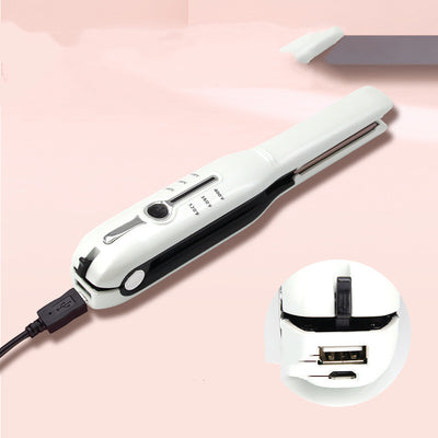 Mini hair straightener portable iron